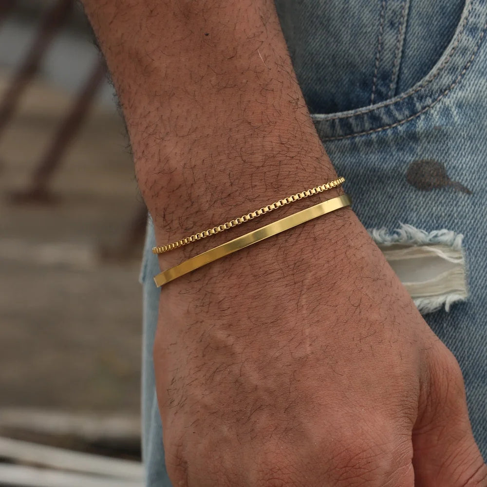Cuban Cuff Bracelet
