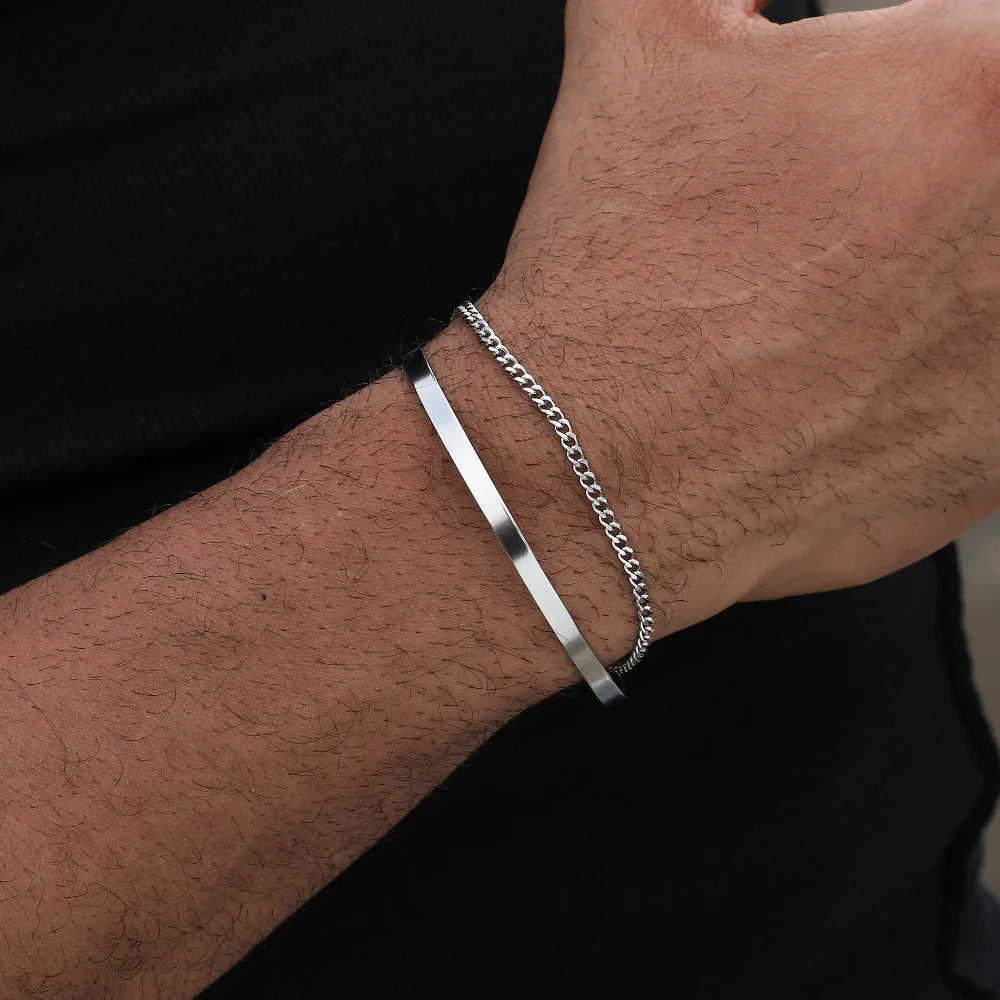 Cuban Cuff Bracelet