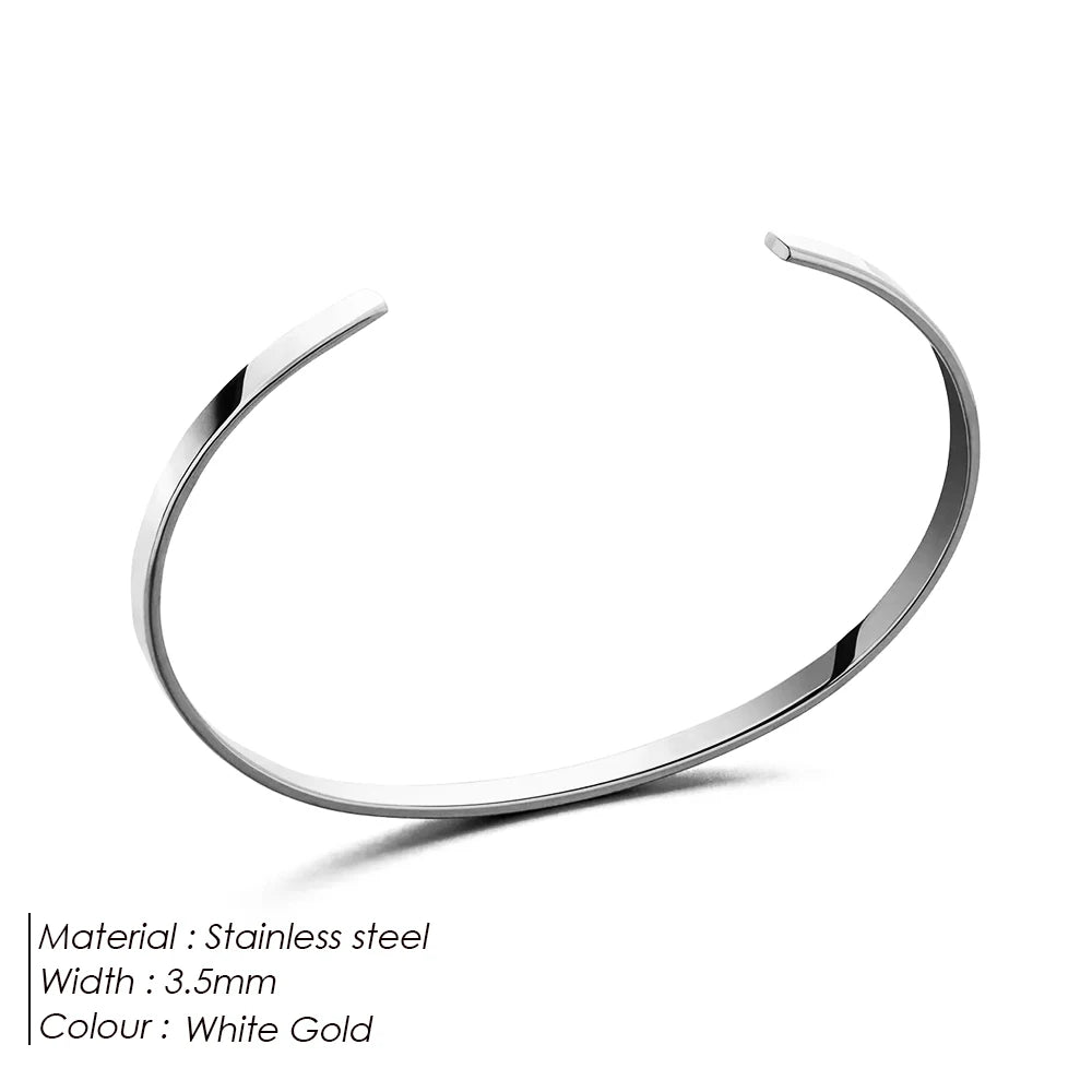 Slim Cuff Bracelet