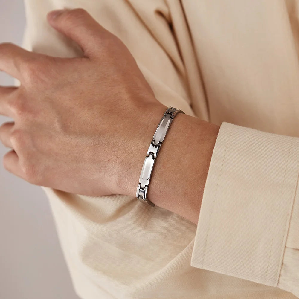Titanium Box Bracelet